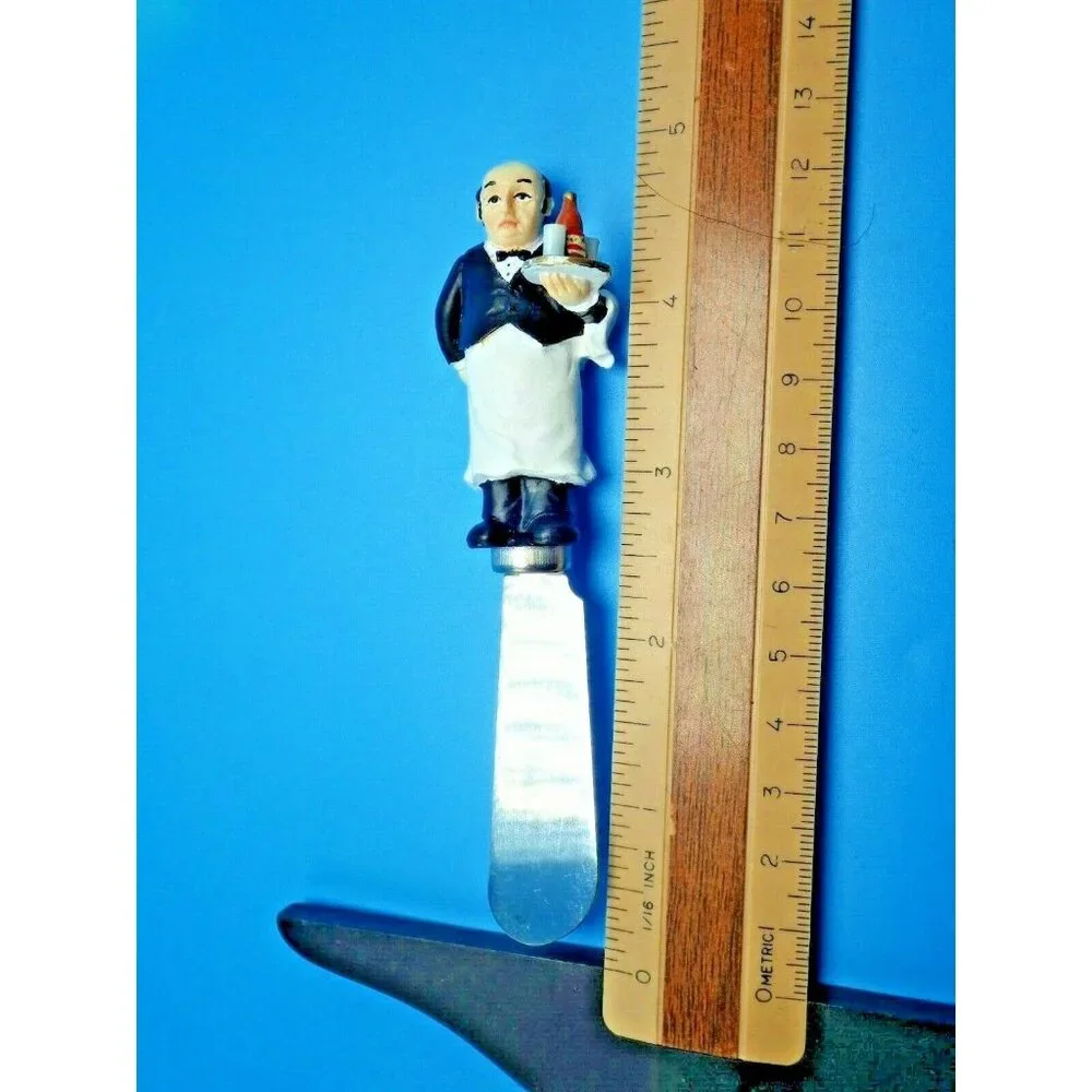 Guy Buffet Stainless Steel Cheese Spreader Butler Waiter